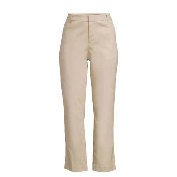 Women's Straight Khaki Dress Pants Size 12 - Picture 3 of 7